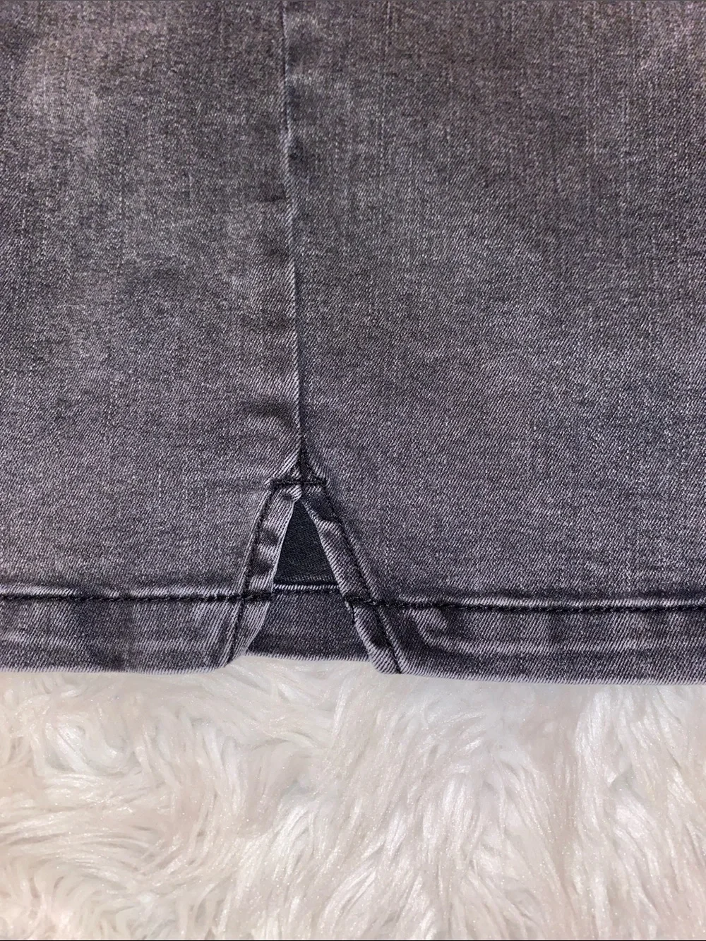 Wild Fable Black Denim Mini Skirt